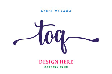 TOQ lettering logo is simple, easy to understand and authoritative