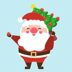 santa claus cartoon