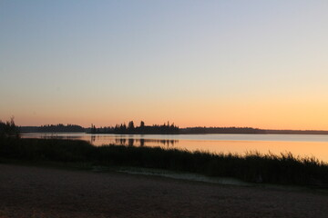 Sunset Dusk, Elk Island National Park, Alberta