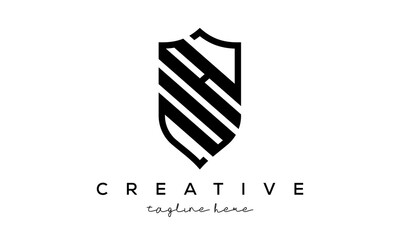 UC letters Creative Security Shield Logo