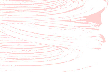 Grunge texture. Distress pink rough trace. Fancy b