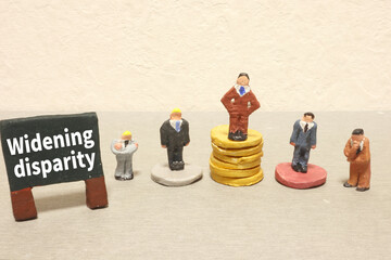 Widening disparity