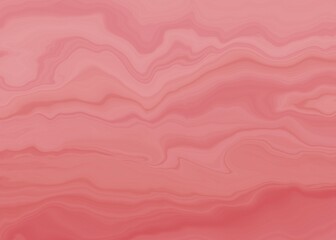 Obraz premium Orange or pink background with liquify effects.Wallpaper.Modern art.