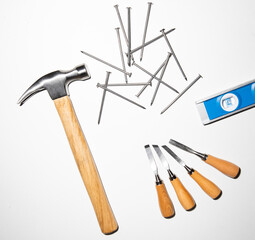 hammer and nail