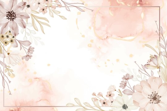 floral frame image