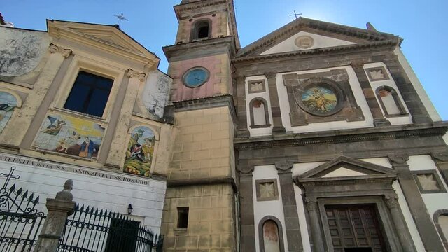Vietri sul Mare - Panoramica del Duomo di San Giovanni Battista