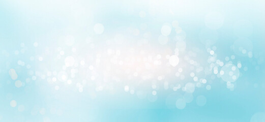abstract bokeh background Blue and White