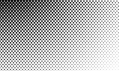 Black and white abstract halftone texture