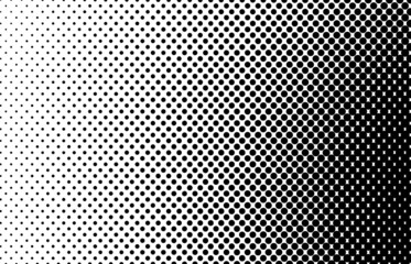 Black and white abstract halftone texture