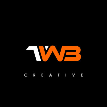 TWB Letter Initial Logo Design Template Vector Illustration