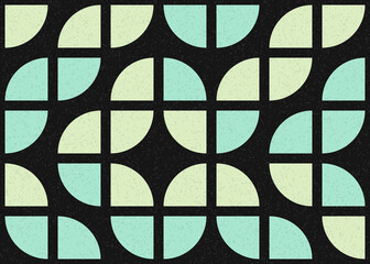 Abstract Geometric Pattern generative computational art illustration