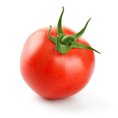 Tomato Isolated On White Background Organic Food