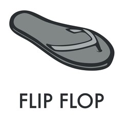 Trendy shoes, rubber footwear with flat soles