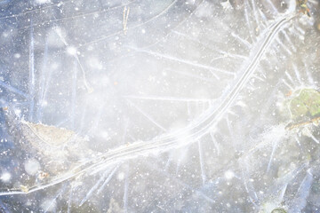 snow ice soft white background, blurred winter wallpaper blank