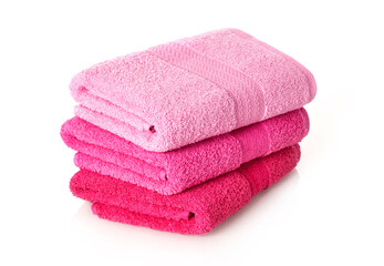 Obraz na płótnie Canvas Pink towels