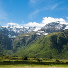 Austrian Alps in the summer