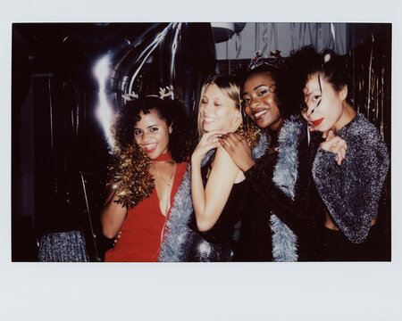 People enjoying a party