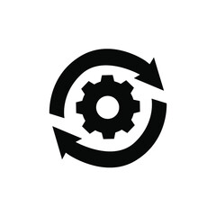 Loading icon vector. download illustration sign. upload symbol or logo.