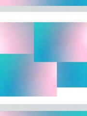 Fototapeta premium 3d abstract geometric colourful pastel gradient pink purple green soft colour transition background texture