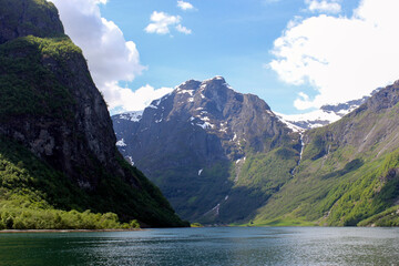 Fototapeta na wymiar Nærøyfjord - Norway