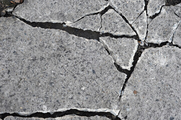 Obraz premium cracks in the ground