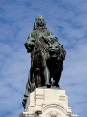 Statue des Marquês of Pombal in Lissabon
