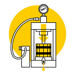 Cold press extractor for oilseed processing