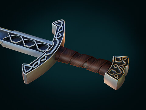 Steel sword