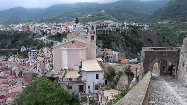 Scilla - Panoramica del borgo da Castello Ruffo