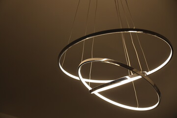 luxury led chandelier wall hanging