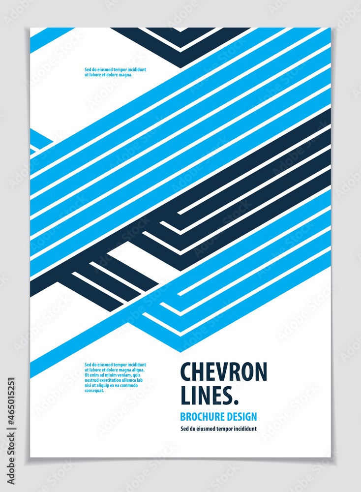 Poster minimalistic brochure design. vector geometric pattern abstract background. design template for flye