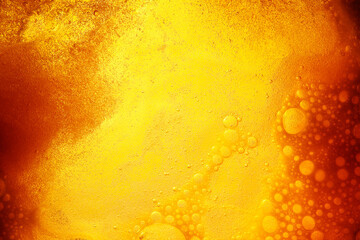 Beer bubbles texture