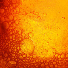Beer bubbles texture