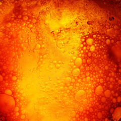 Beer bubbles texture