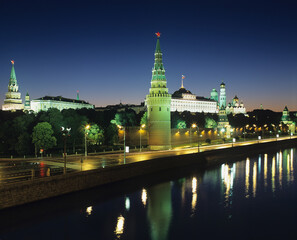 Fototapeta na wymiar Moscow, Russian Federation capital. The Kremlin.