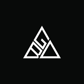 GBD letter logo creative design. GBD unique design
