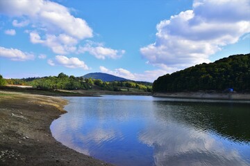 lake and sky