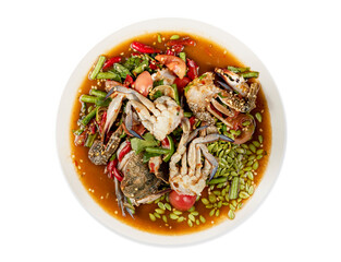 spicy seafood salad