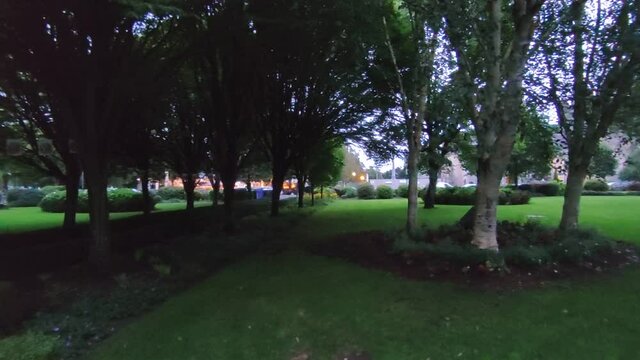 Adare - Panoramica della villa comunale