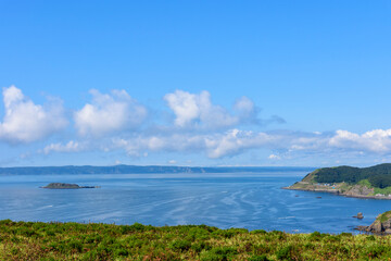 北海道　東部　厚岸のあやめケ原からの展望
