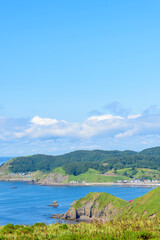 北海道　東部　厚岸のあやめケ原からの展望
