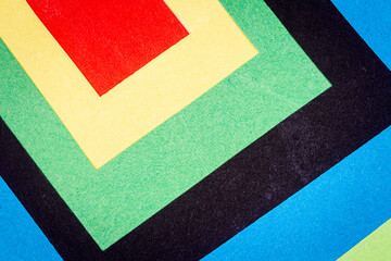 Fototapeta premium Multicolor background from a paper of different colors