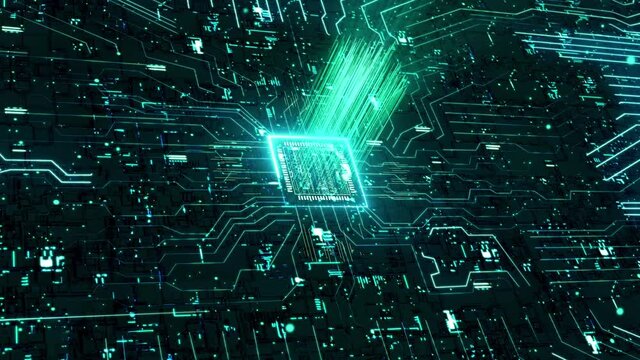  Integrated circuit electronic technology chip data transmission