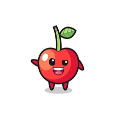 cherry character as the afro boy