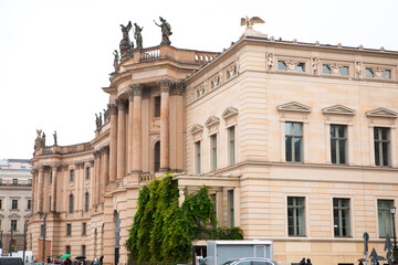Fototapeta na wymiar Germany, Berlin, boulevard under the Linden tree, historical buildings, culture, monuments