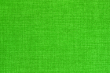 Light green linen fabric cloth texture background, seamless pattern of natural textile.