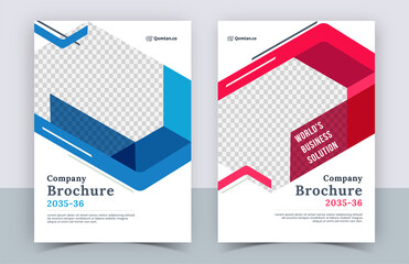 Modern Brochure Cover Template Design