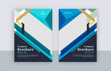 Modern Brochure Cover Template Design