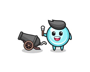 cute bubble shoot using cannon