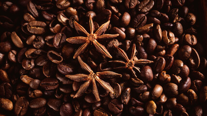 coffee beans background